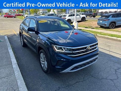 Certified 2022 Volkswagen Atlas Cross Sport SE AWD/4WD image 2
