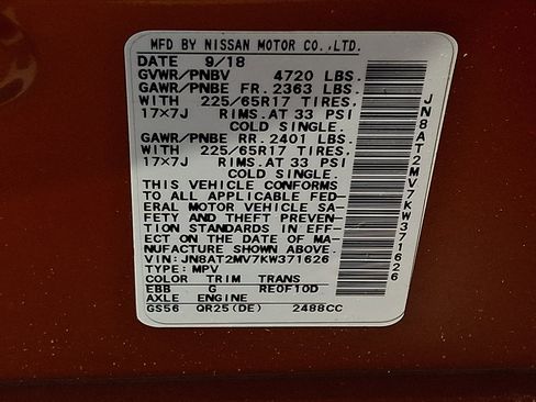 Used 2019 Nissan Rogue SV AWD/4WD image 27