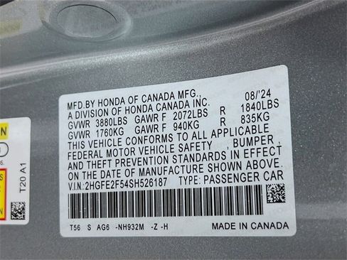 Used 2025 Honda Civic Sport image 16