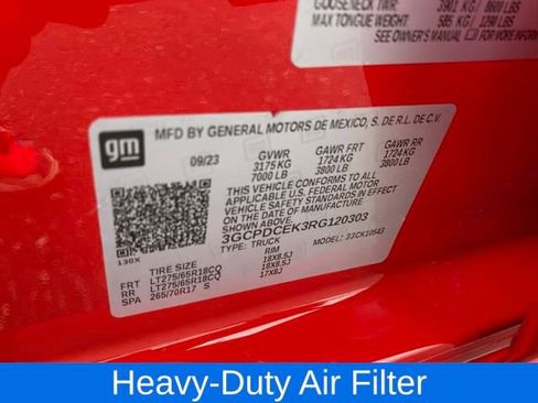 Certified 2024 Chevrolet Silverado 1500 Custom Trail Boss w/ LPO, Dark Essentials Package image 27