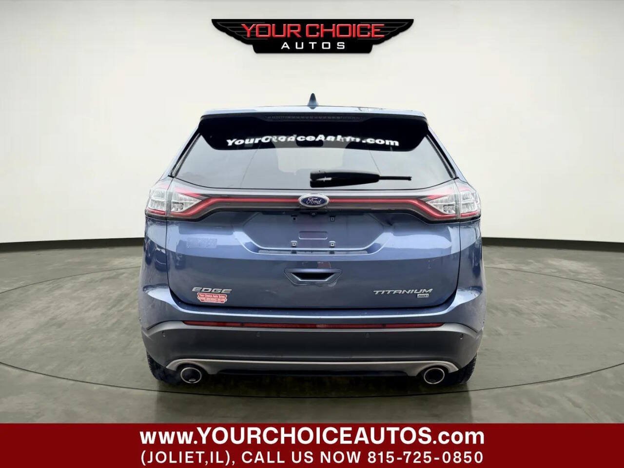 Used 2018 Ford Edge Titanium w/ Equipment Group 302A AWD/4WD image 4