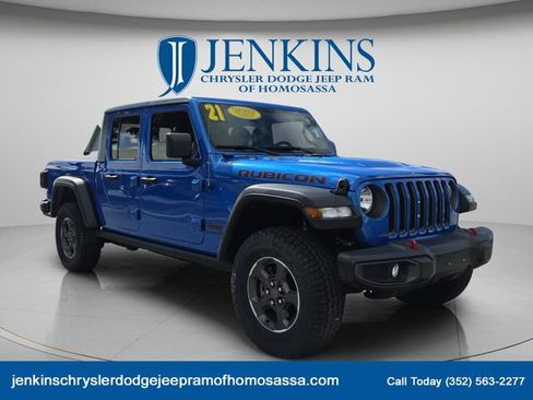 Used 2021 Jeep Gladiator Rubicon AWD/4WD image 12