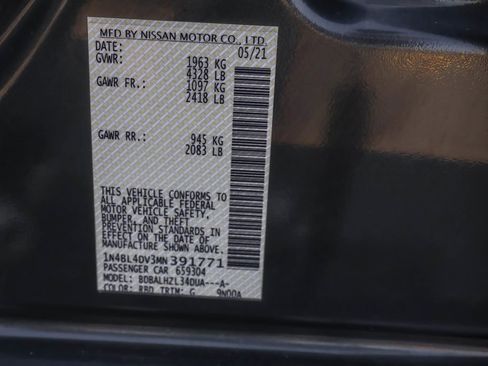 Used 2021 Nissan Altima 2.5 SV FWD image 34