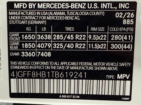 New 2026 Mercedes-Benz Maybach GLS 600 4MATIC image 19