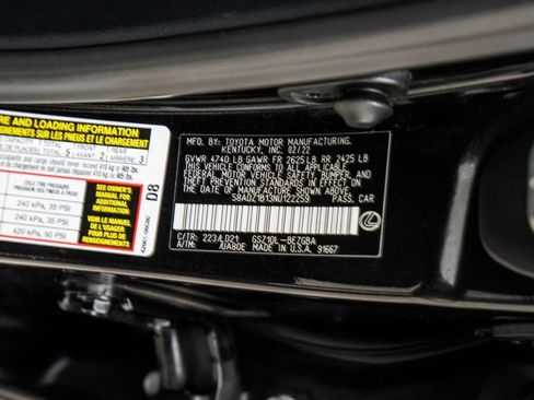 Used 2022 Lexus ES 350 w/ Premium Package FWD image 52