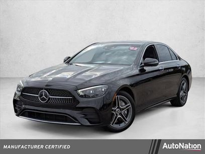 Certified 2022 Mercedes-Benz E 450 4MATIC Sedan