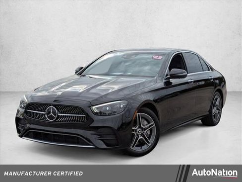 Certified 2022 Mercedes-Benz E 450 4MATIC Sedan image 1