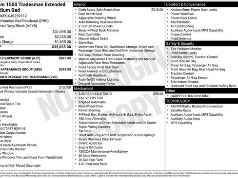 Used 2018 RAM 1500 Tradesman w/ Popular Equipment Group RWD image 23
