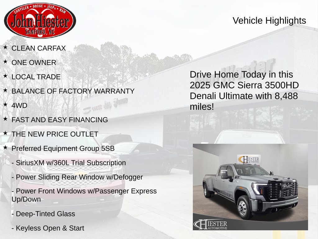 Used 2025 GMC Sierra 3500 Denali Ultimate AWD/4WD image 5