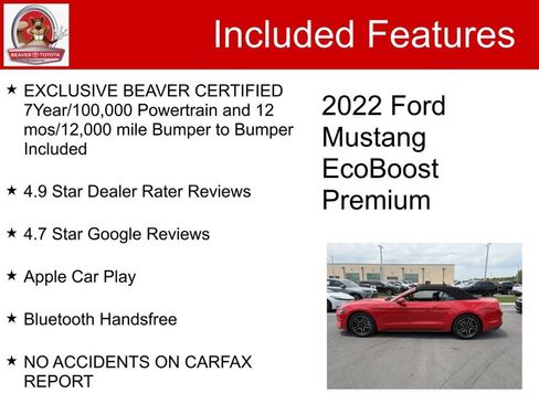 Used 2022 Ford Mustang Premium RWD image 5
