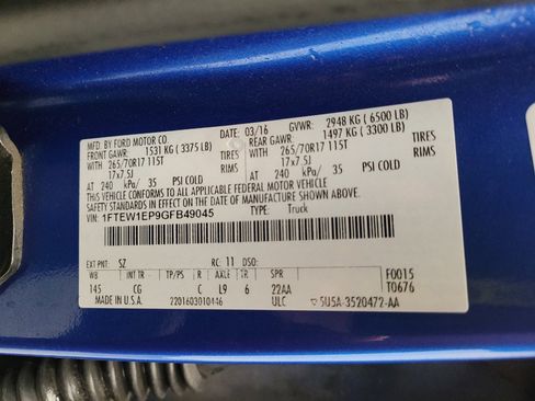 Used 2016 Ford F150 XL w/ Equipment Group 101A Mid image 33