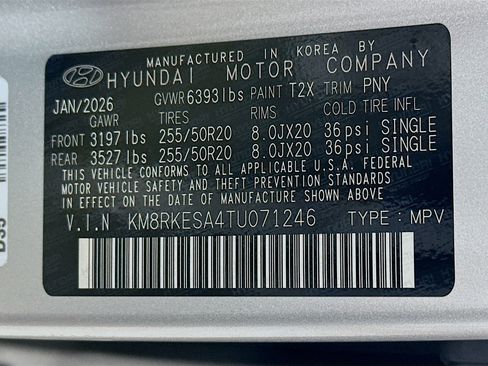 New 2026 Hyundai Palisade Limited AWD/4WD image 34