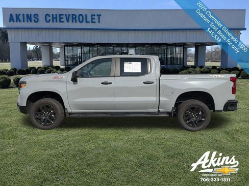 Certified 2025 Chevrolet Silverado 1500 Custom Trail Boss image 11