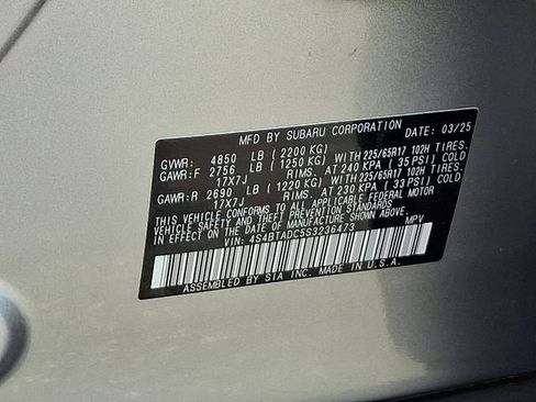 Used 2025 Subaru Outback Premium AWD/4WD image 30