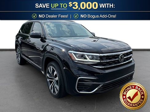 Used 2021 Volkswagen Atlas SEL R-Line AWD/4WD image 10