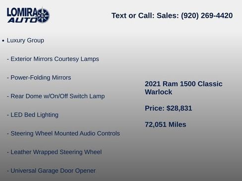 Used 2021 RAM 1500 Classic Warlock AWD/4WD image 10