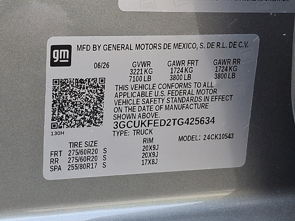 New 2026 Chevrolet Silverado 1500 LT Trail Boss w/ Safety Package AWD/4WD image 17