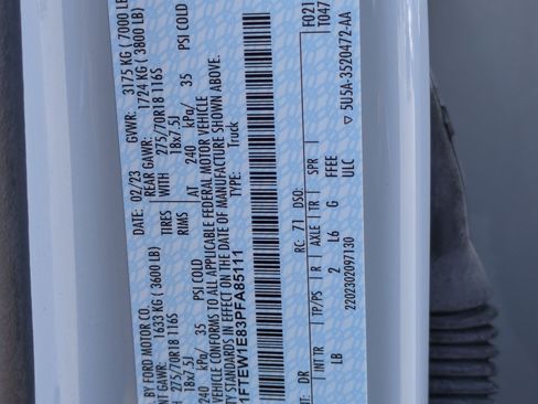 Certified 2023 Ford F150 Tremor AWD/4WD image 34