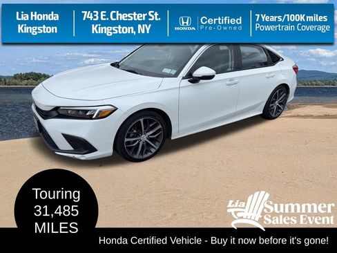 Certified 2023 Honda Civic Touring image 1