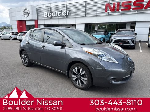 Used 2016 Nissan Leaf SL w/ Premium Package FWD image 1