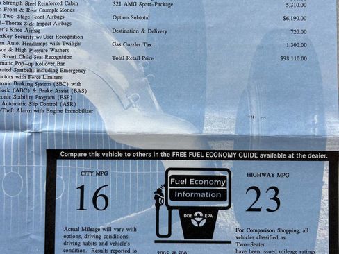 Used 2005 Mercedes-Benz SL 500 image 3