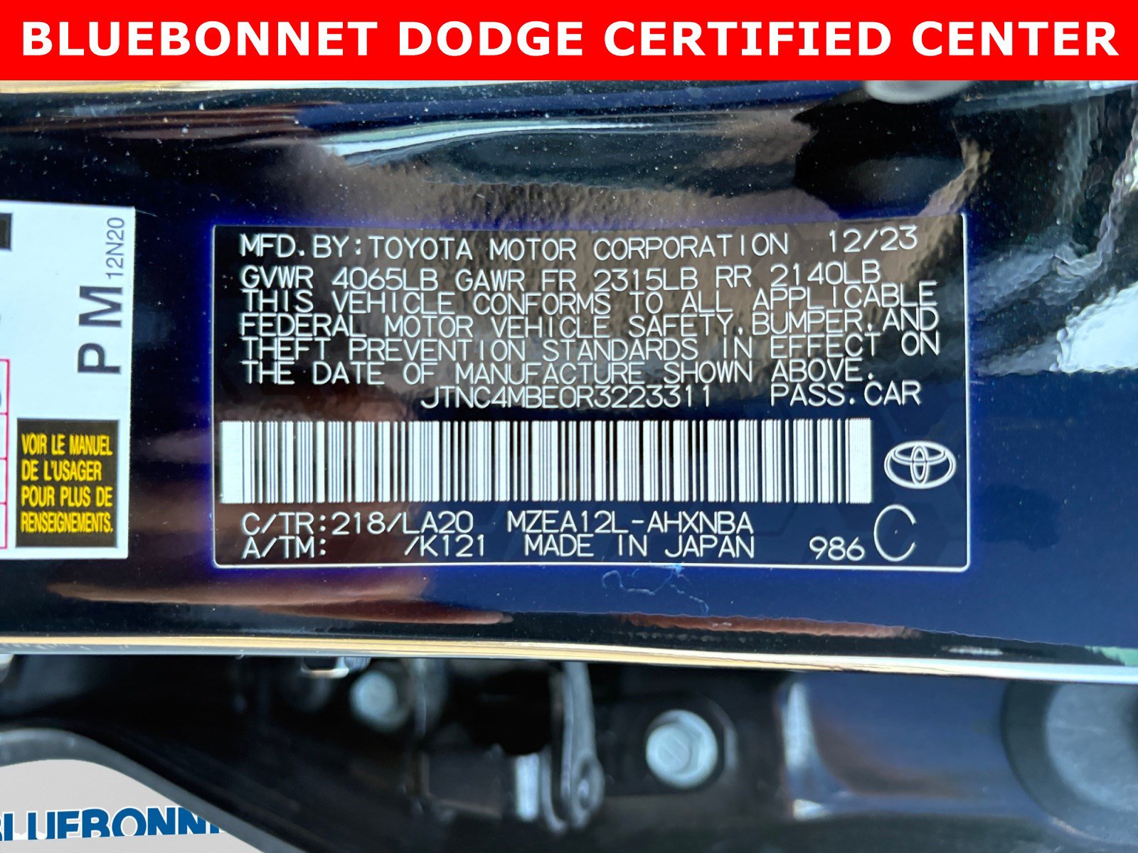 Used 2024 Toyota Corolla XSE FWD image 24