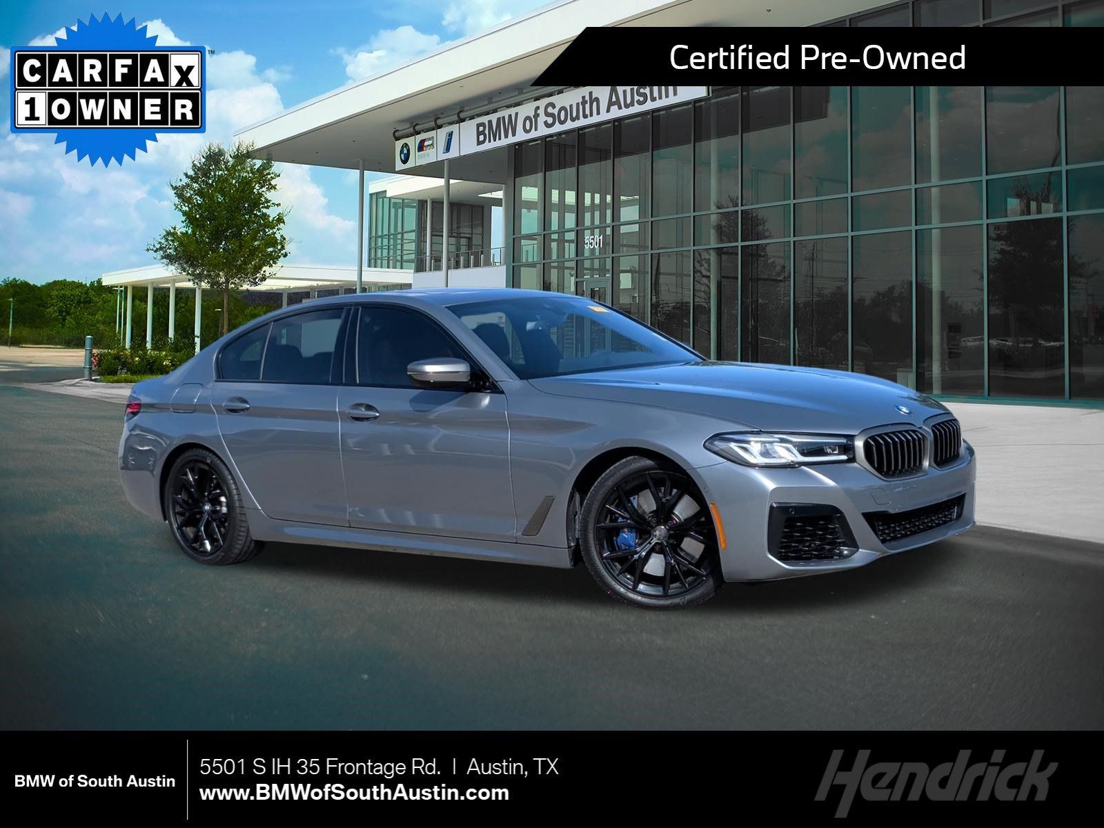 Certified 2023 BMW M550i xDrive w/ Executive Package AWD/4WD image 1