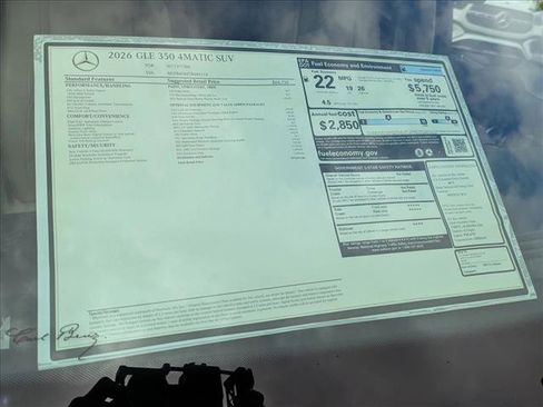 New 2026 Mercedes-Benz GLE 350 4MATIC image 16