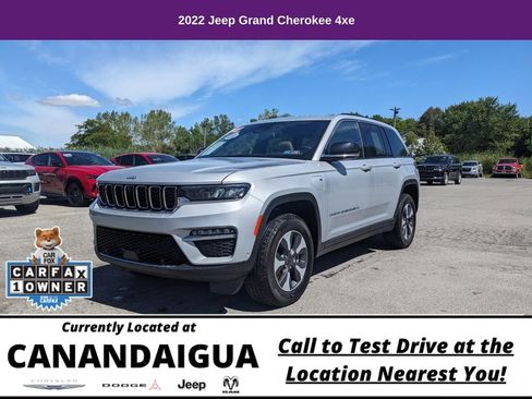 Used 2022 Jeep Grand Cherokee Limited 4xe w/ Luxury Tech Group II AWD/4WD image 4