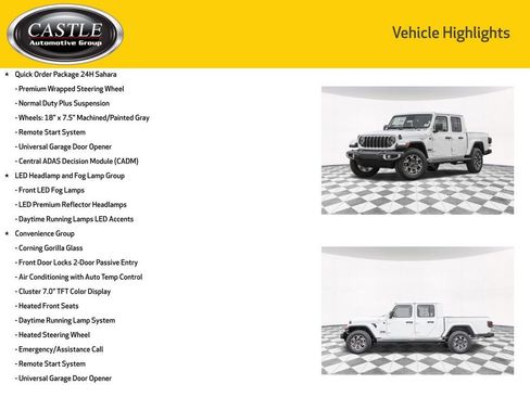 New 2026 Jeep Gladiator Sport image 6