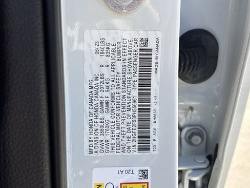 Certified 2023 Honda Civic Sport image 30