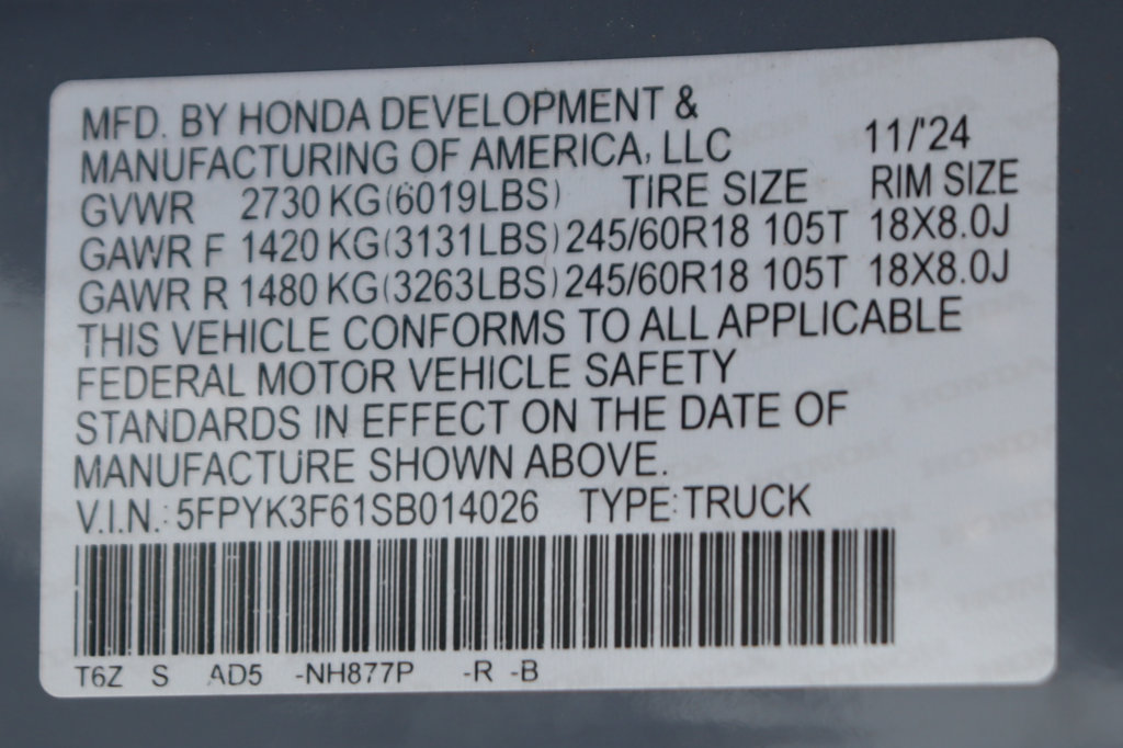 Used 2025 Honda Ridgeline TrailSport image 53