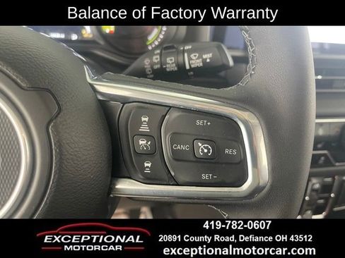 Used 2025 Jeep Wrangler Sahara 4xe w/ Safety Group image 38