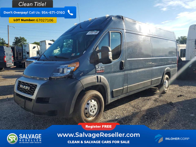 Used 2020 RAM ProMaster 3500 FWD image 1