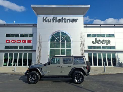 Used 2023 Jeep Wrangler Unlimited Rubicon 4xe w/ Cold Weather Group AWD/4WD image 1