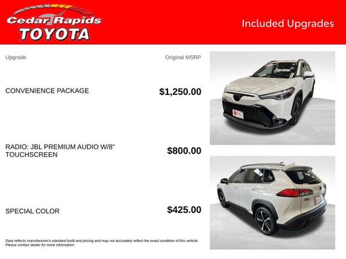 Certified 2023 Toyota Corolla Cross AWD Hybrid w/ Convenience Package image 7