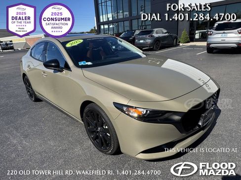 Certified 2025 MAZDA MAZDA3 s image 3