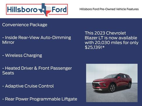 Used 2023 Chevrolet Blazer LT w/ Convenience Package image 7