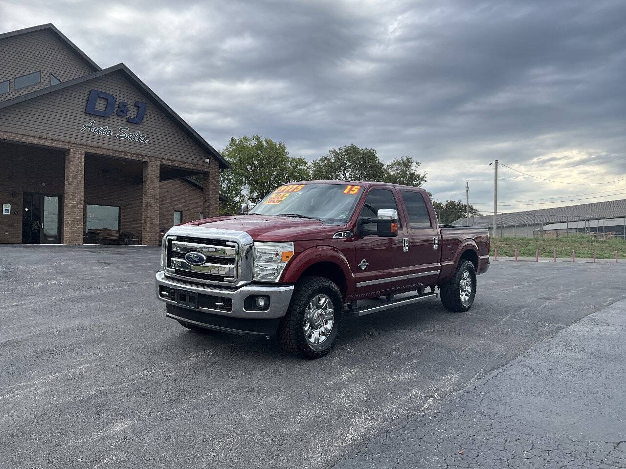 Used 2015 Ford F250 Lariat w/ Lariat Ultimate Package AWD/4WD image 54