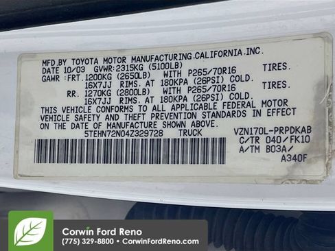 Used 2004 Toyota Tacoma 4x4 Double Cab image 29