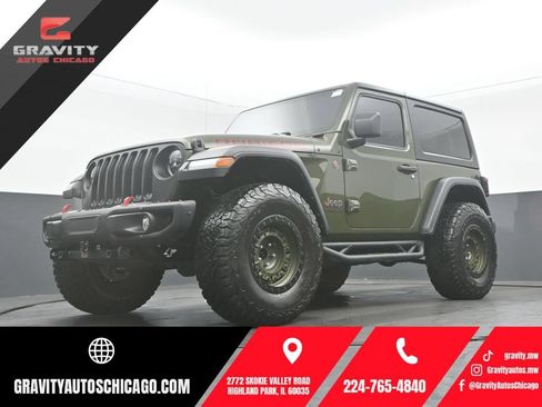 Used 2022 Jeep Wrangler Rubicon w/ Steel Bumper Group AWD/4WD image 1