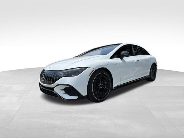 Used 2023 Mercedes-Benz EQE AMG 4MATIC Sedan w/ Winter Package image 1