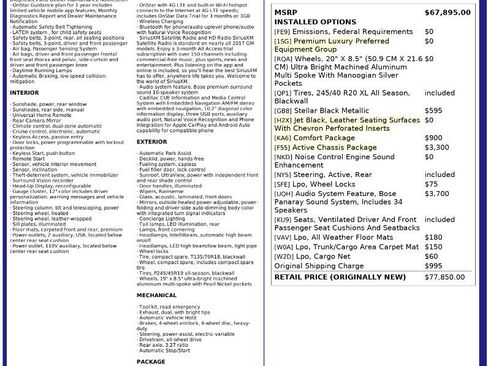 Used 2017 Cadillac CT6 Premium Luxury w/ Active Chassis Package image 2