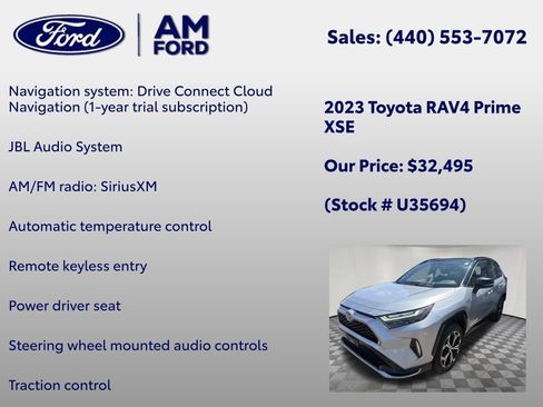 Used 2023 Toyota RAV4 XSE AWD/4WD image 6