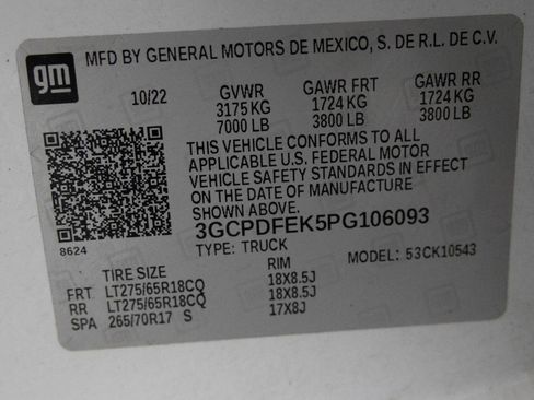 Used 2023 Chevrolet Silverado 1500 LT Trail Boss w/ Protection Package image 46