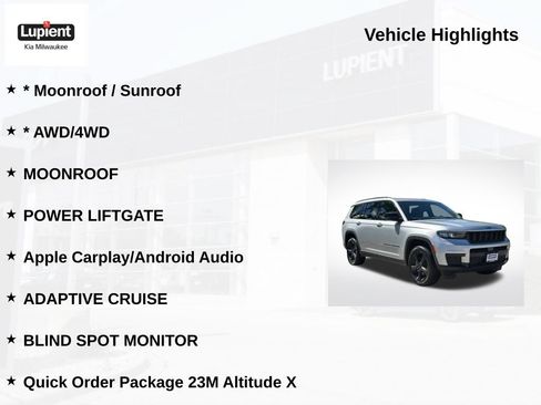 Used 2024 Jeep Grand Cherokee L Altitude AWD/4WD image 5