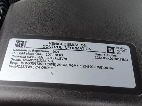 Certified 2021 Chevrolet Tahoe LT image 54