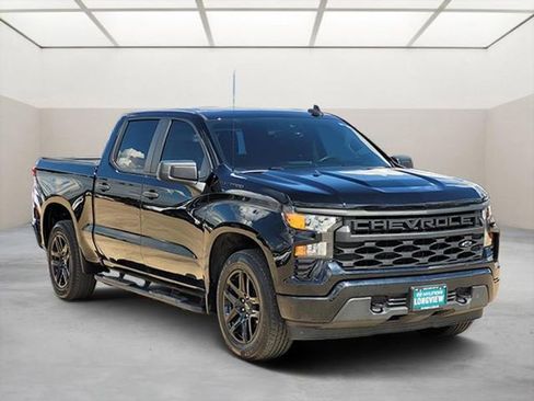 Used 2023 Chevrolet Silverado 1500 Custom w/ LPO, Dark Essentials Package image 1