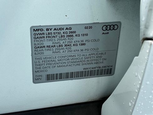 Used 2020 Audi SQ5 Prestige w/ Prestige Package AWD/4WD image 60