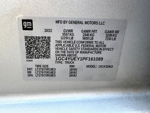 Used 2023 Chevrolet Silverado 3500 LTZ w/ LTZ Convenience Package image 55